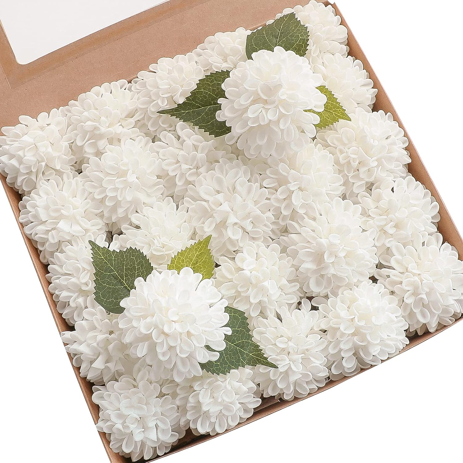 Beige Artificial Plant — White