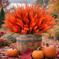 Orange Artificial Plant — Autumn-red