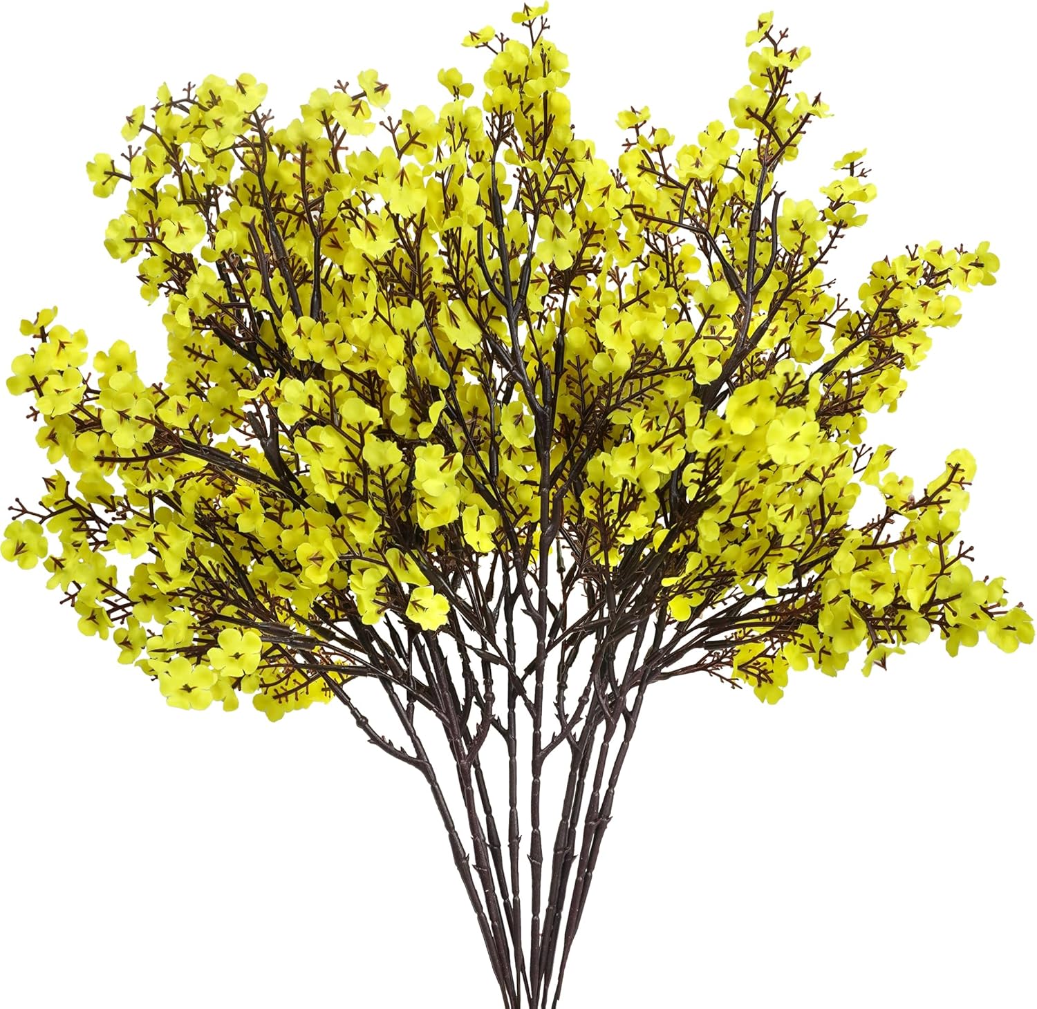 Beige Artificial Flowers — Yellow