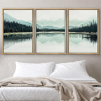 Framed Farmhouse Fabric Wall Art — 16" - View 2