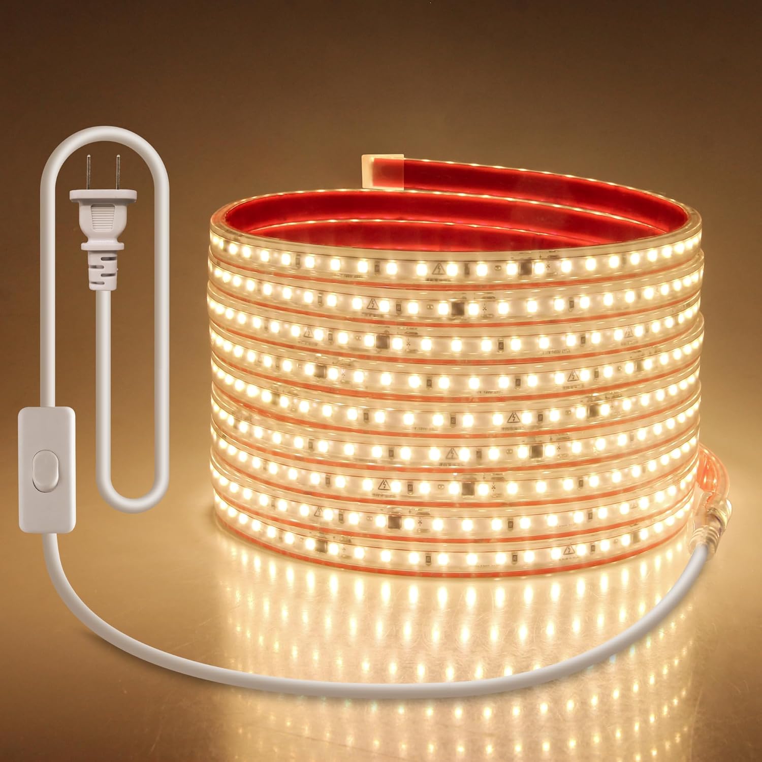 Dimmable White LED Strip Light — Warm White