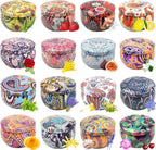 Soy Wax Black Scented Candle — 16 Pack Popular
