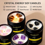 Soy Wax Luxe Wood Scented Candle - View 2