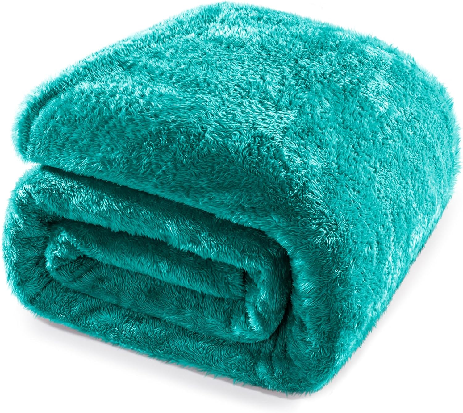 Black Throw Pillow — 70" — Teal