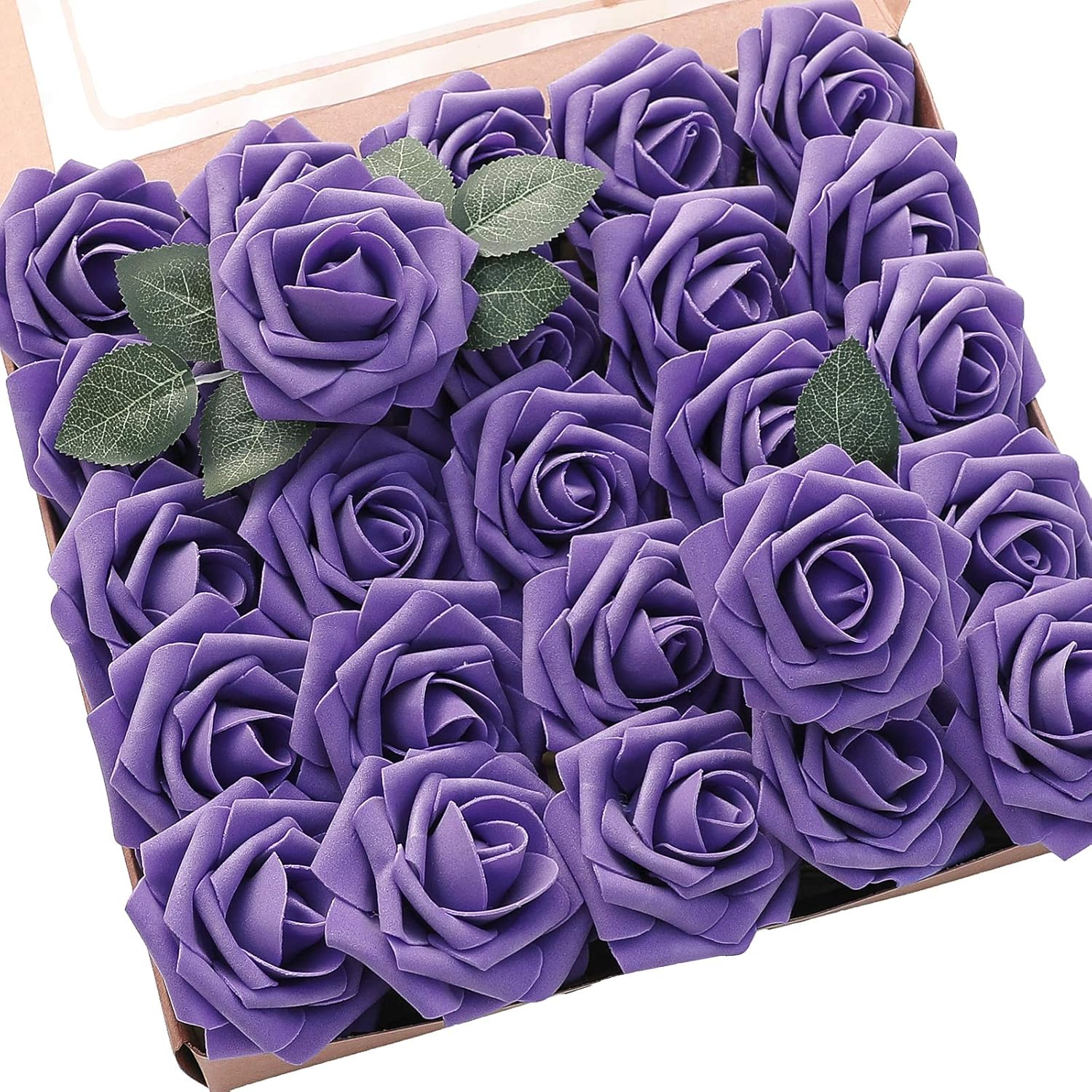 Beige Artificial Flowers — Violet