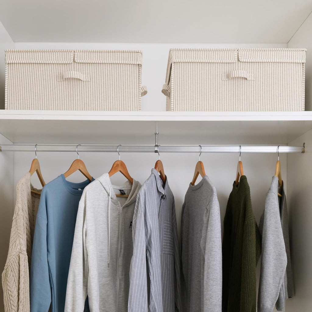 Beige Storage Bin - View 3