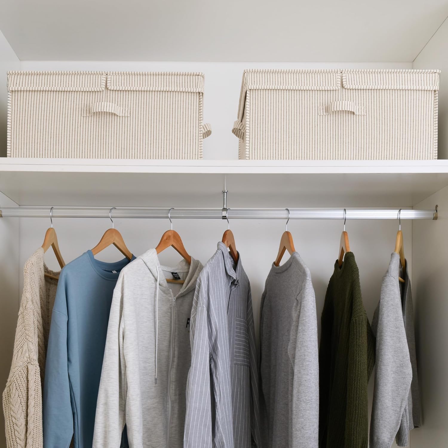 Beige Storage Bin - View 3