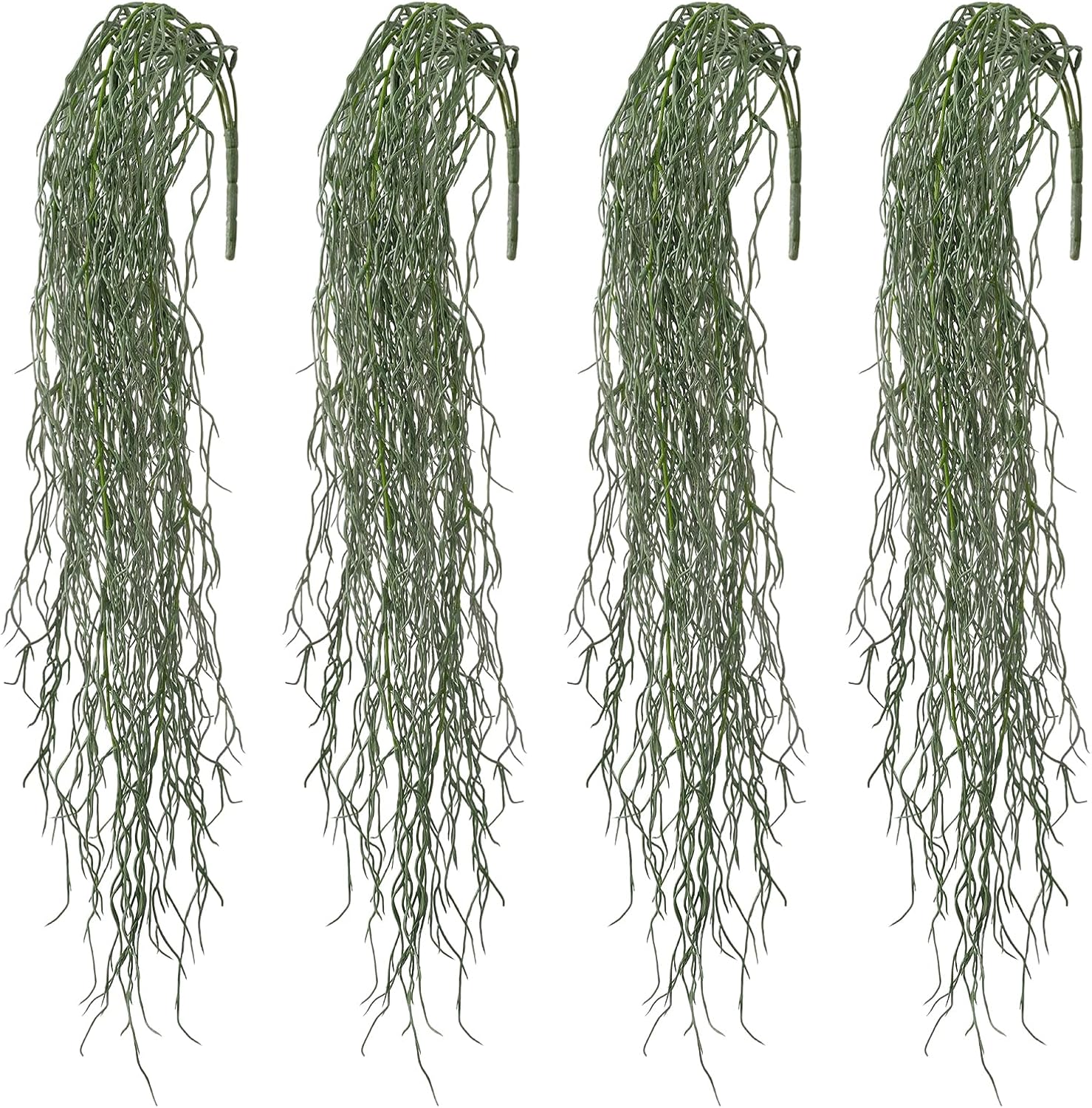 Boho Green Artificial Plant — 38" — 4pc Deep Green