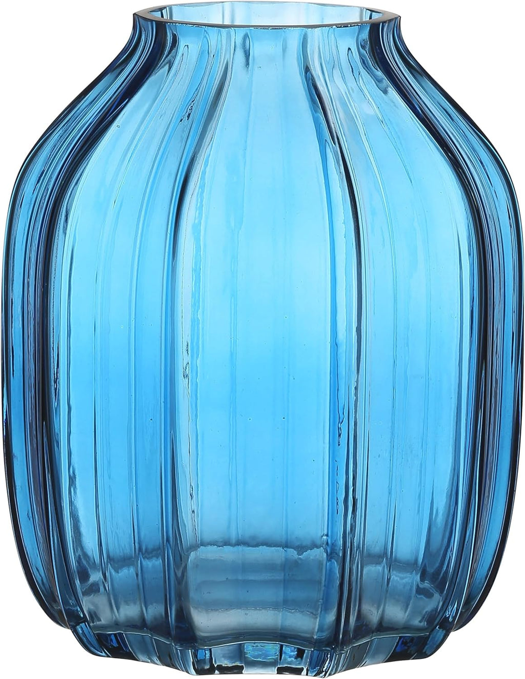 Farmhouse Blue Vase — 8.0" — B Style-blue