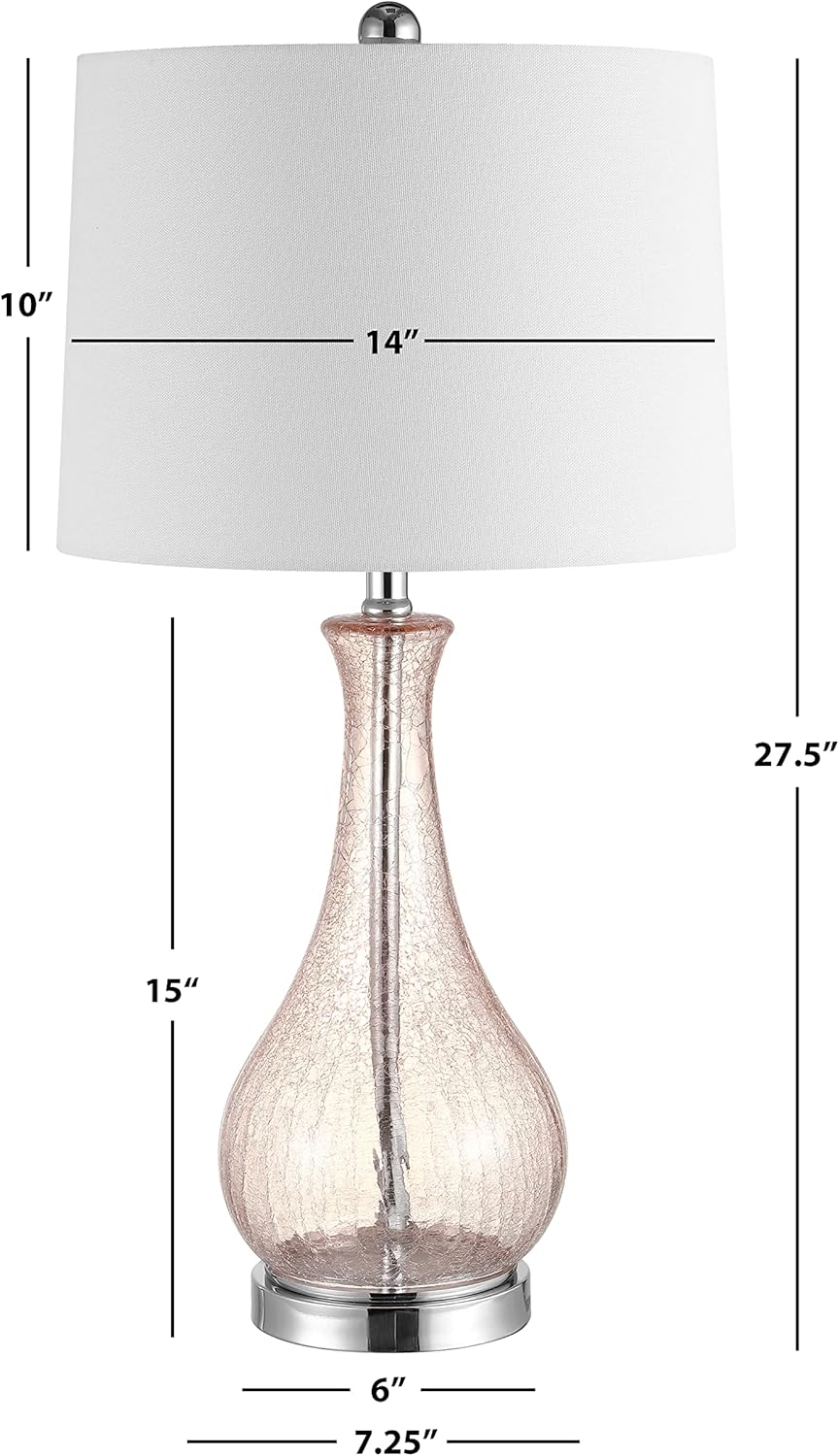Modern Orange Table Lamp - View 3