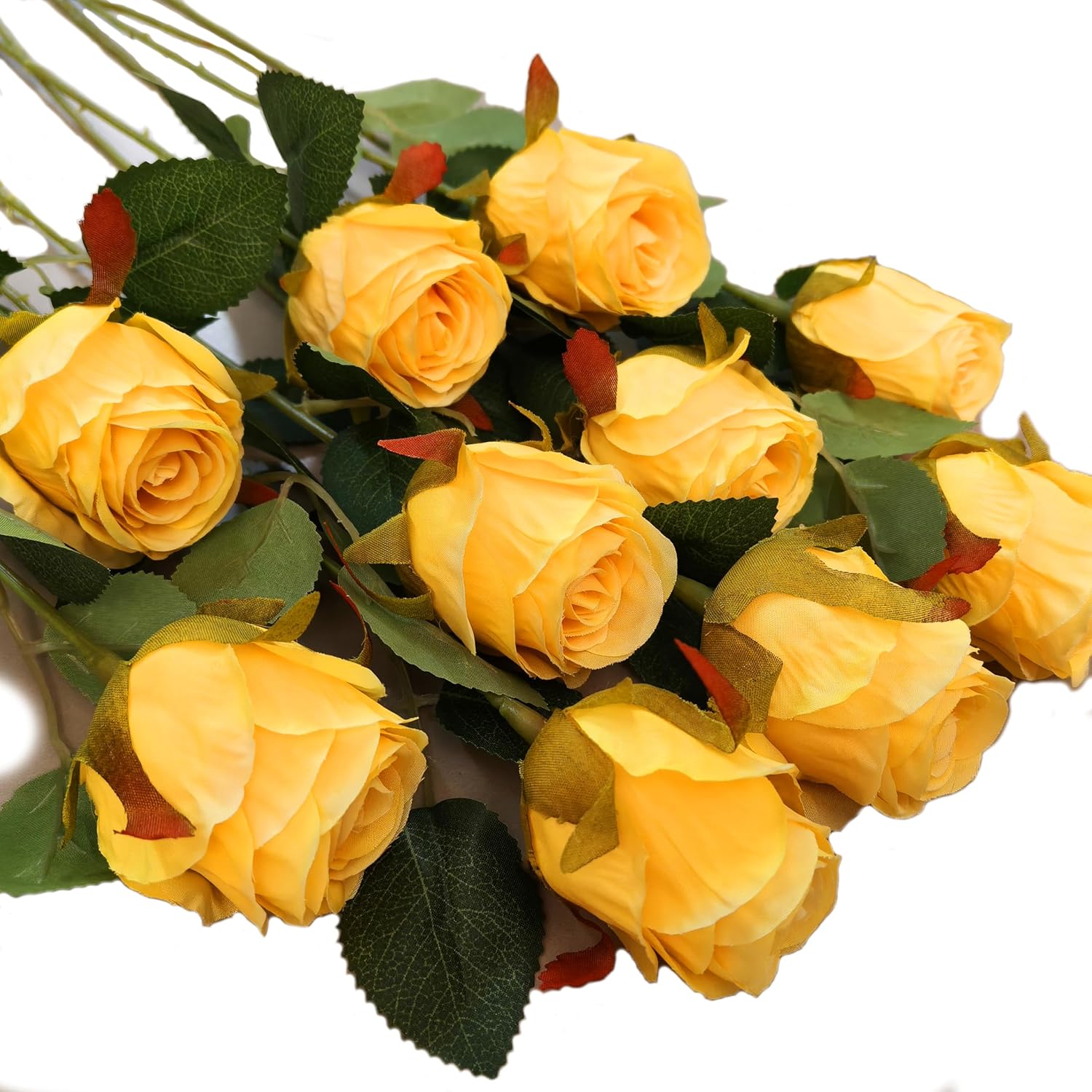 Beige Artificial Plant — Yellow