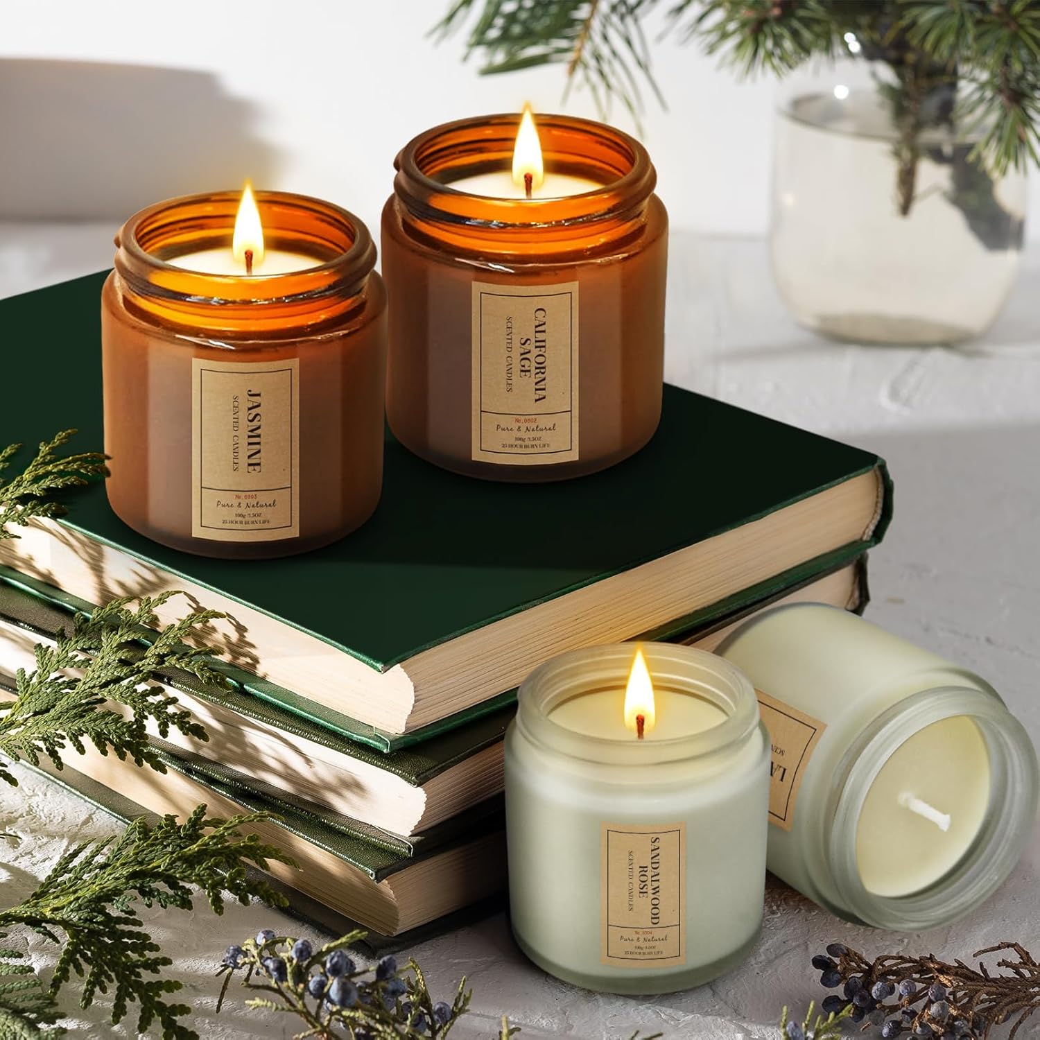Scented Wood Candle - View 8