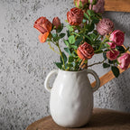Farmhouse Beige Flower Vase - View 5