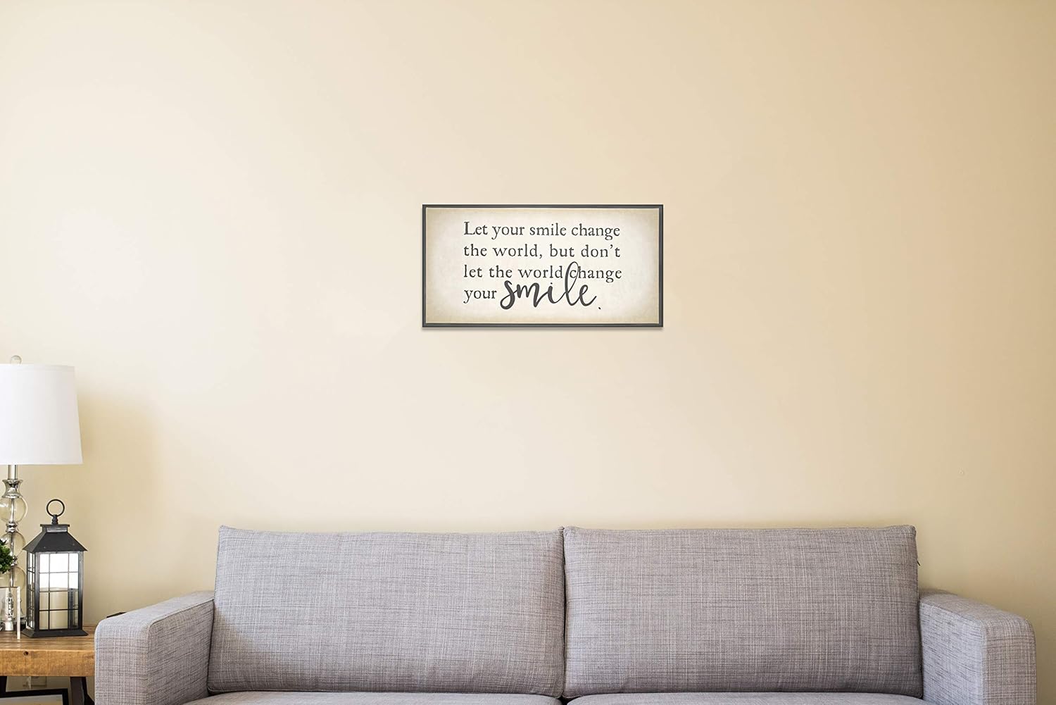Framed Fabric Wall Art — 24x12 - View 5