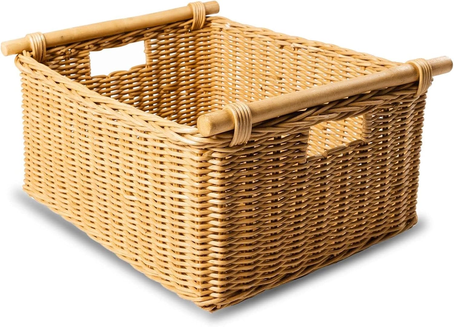Beige Storage Basket — Large