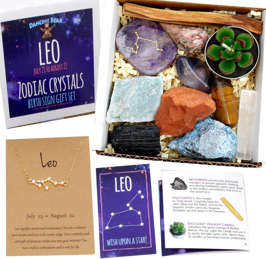 Scented Luxe Wood Candle — Leo