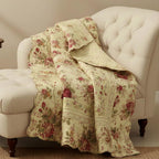 Antique Blue Throw Pillow — 60" - View 6