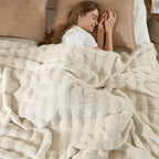 Beige Throw Pillow — 60" - View 2