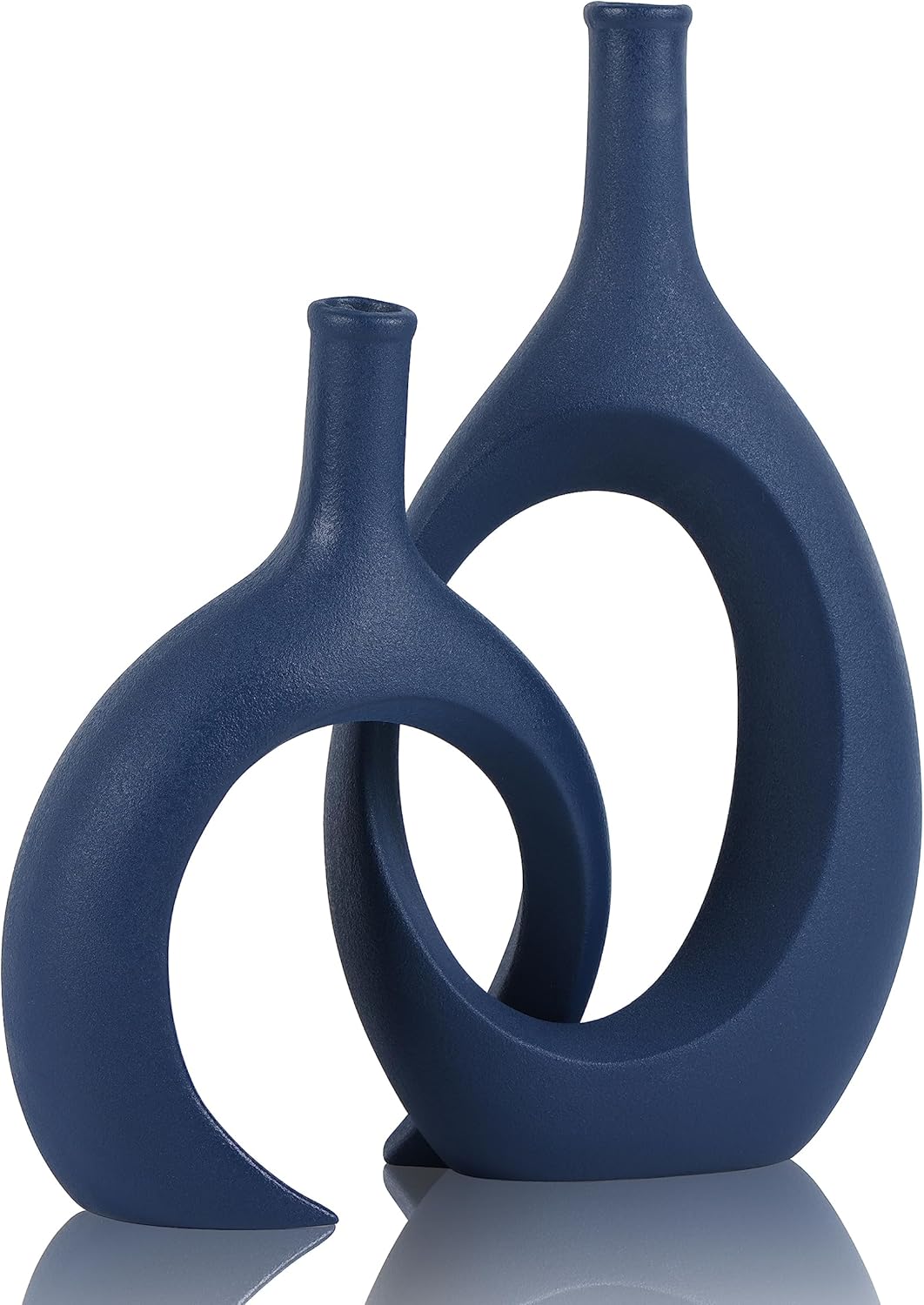 Boho Blue Vase Set — Blue
