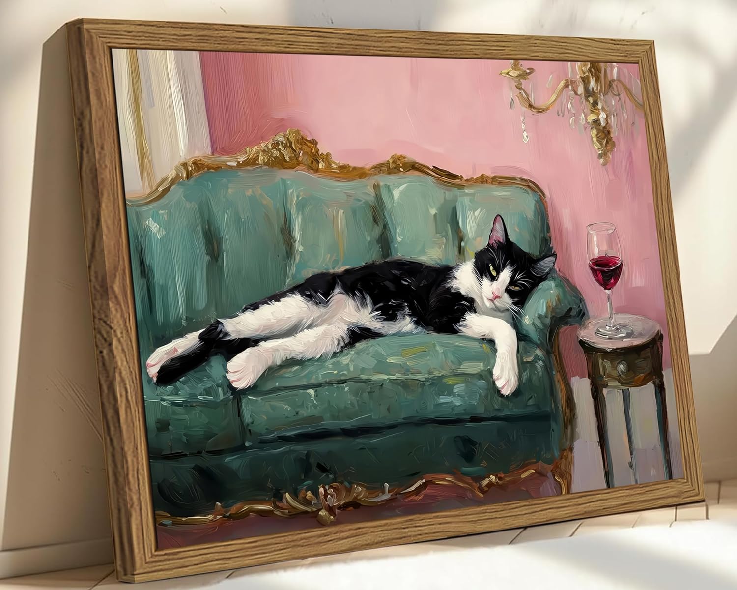 Framed Black Wall Decor — 16" — 16"L x 12"W