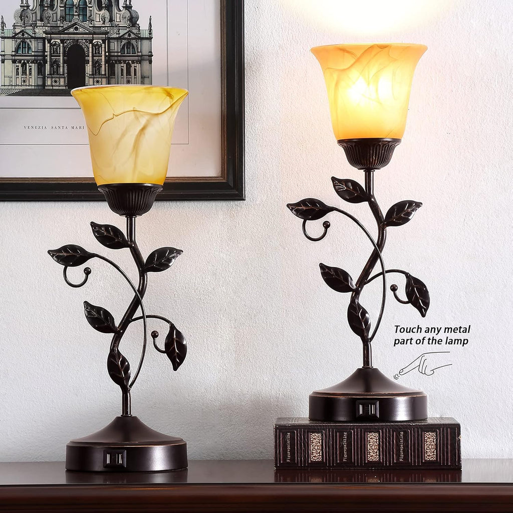 Dimmable Black Nightstand Lamp - View 3