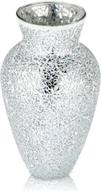 Handcrafted Glass Flower Vase — 11" - View 2