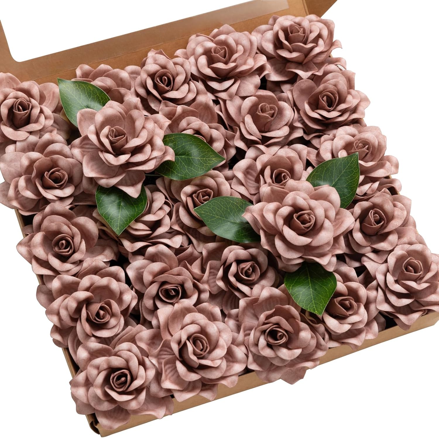 Beige Artificial Flowers — Pk-dusty Rose