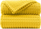 Gold Throw Pillow — 60" — Golden Yellow
