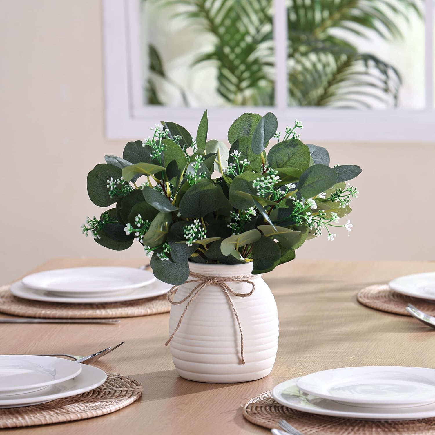 Farmhouse Ceramic Artificial Plant - View 5