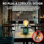 Cordless Brown Table Lamp — Set of 2 - View 5