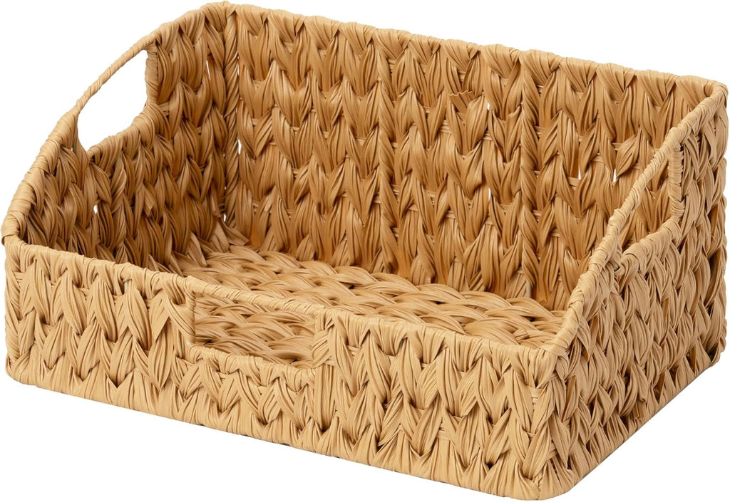 Boho Beige Storage Bin — 2x10 — 10¾"D x 15"W x 7¼"H