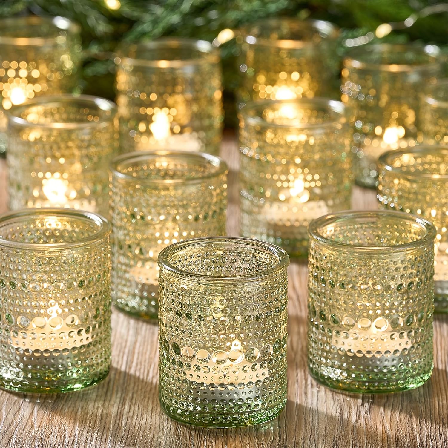 Vintage Green Candle — Green