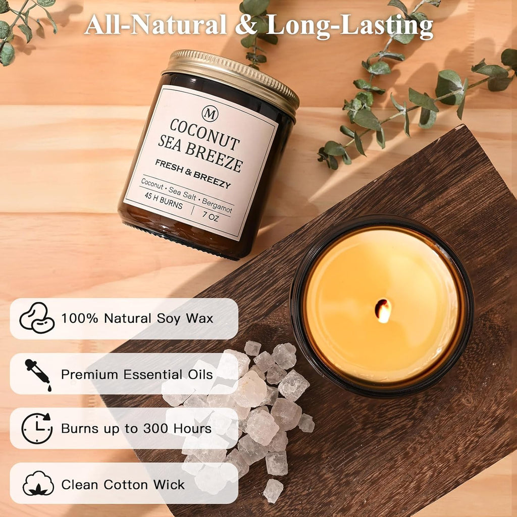Scented Wood Soy Candle - View 3
