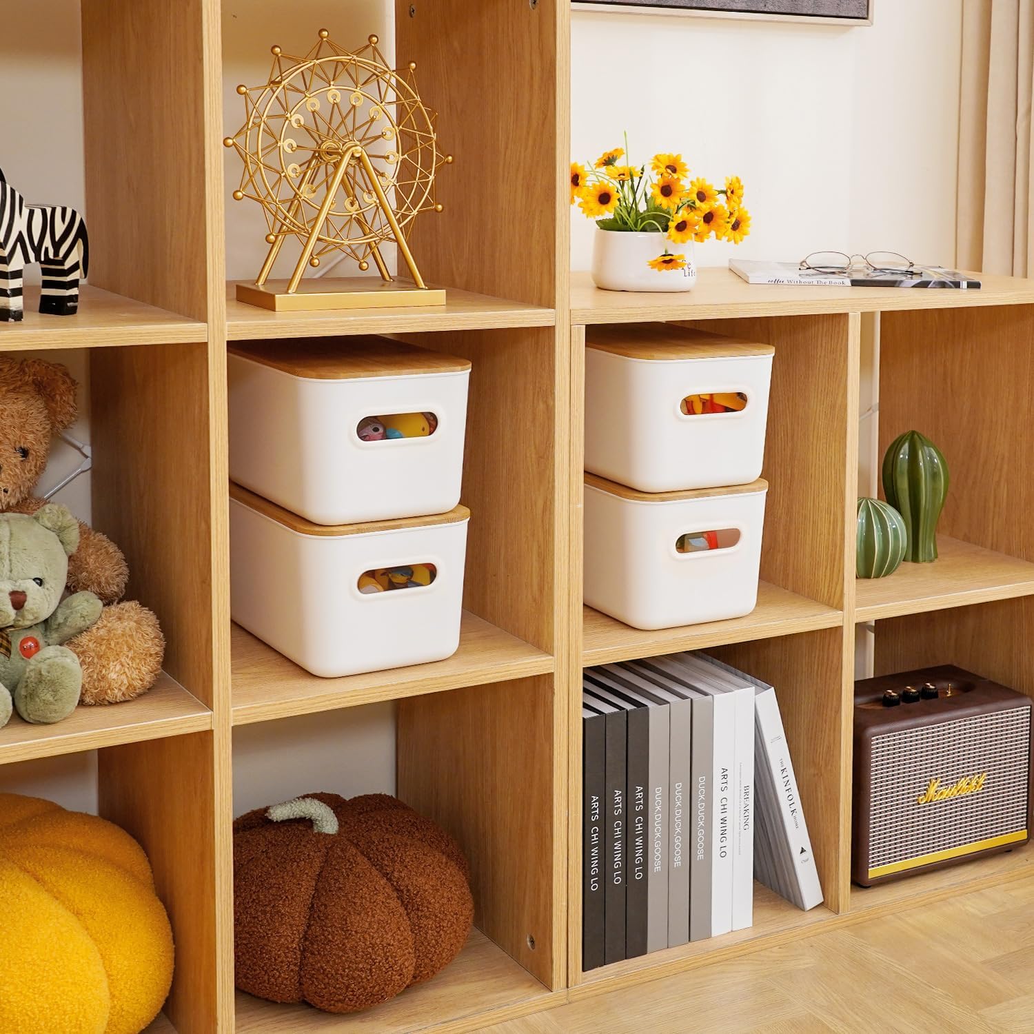 Wood Storage Bin — 10" - View 8