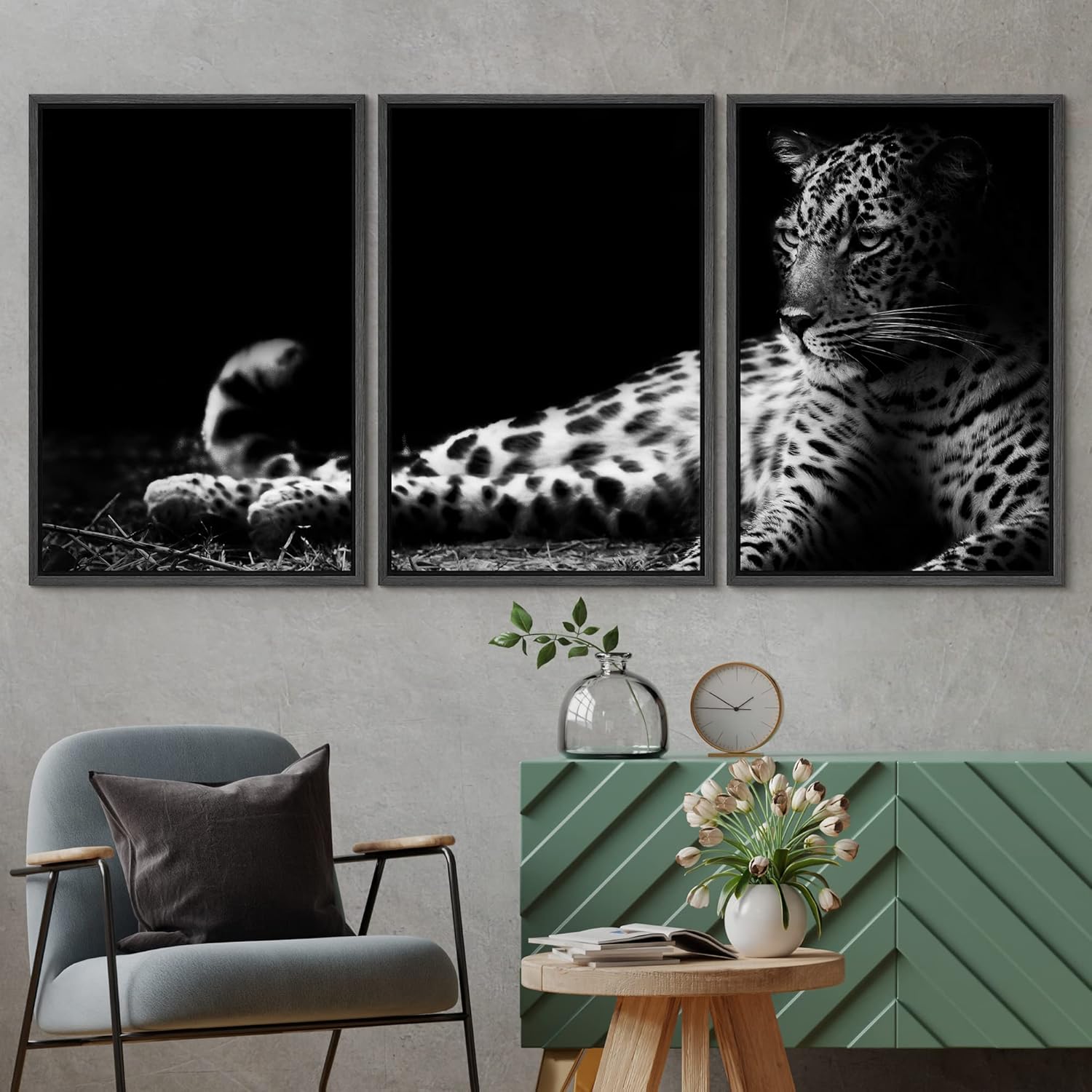 Framed Farmhouse Fabric Wall Art — 24" - View 3
