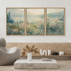 Framed Modern Fabric Wall Art — 24" - View 4