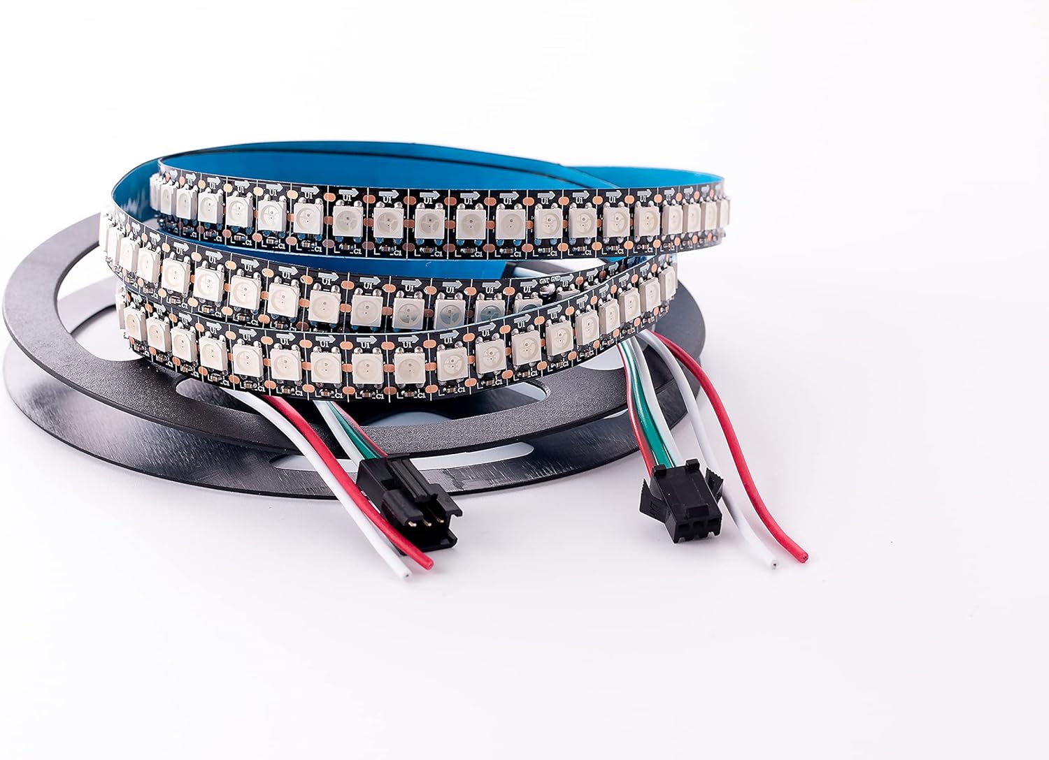 RGB Black LED Strip Light — 3.2FT 144LEDS Non-Waterproof