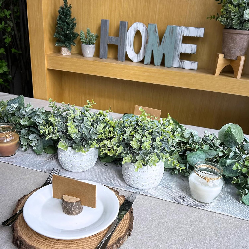 Modern Black Artificial Plant — 7.1" - View 9