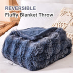 Boho Grey Throw Pillow — 60" - View 6