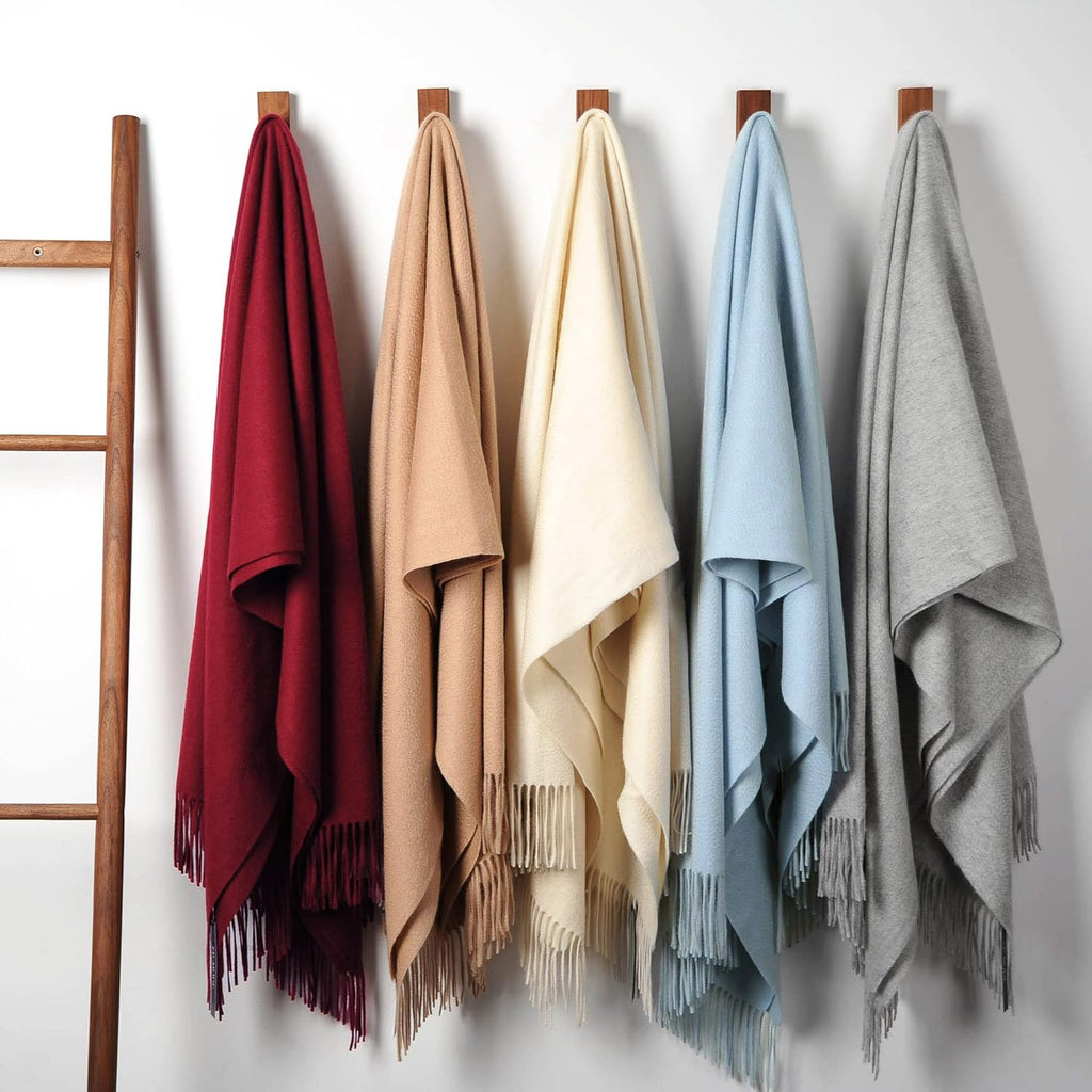Beige Throw Pillow - View 7