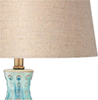 Linen Mid-Century Ceramic Table Lamp — 26.5" - View 3