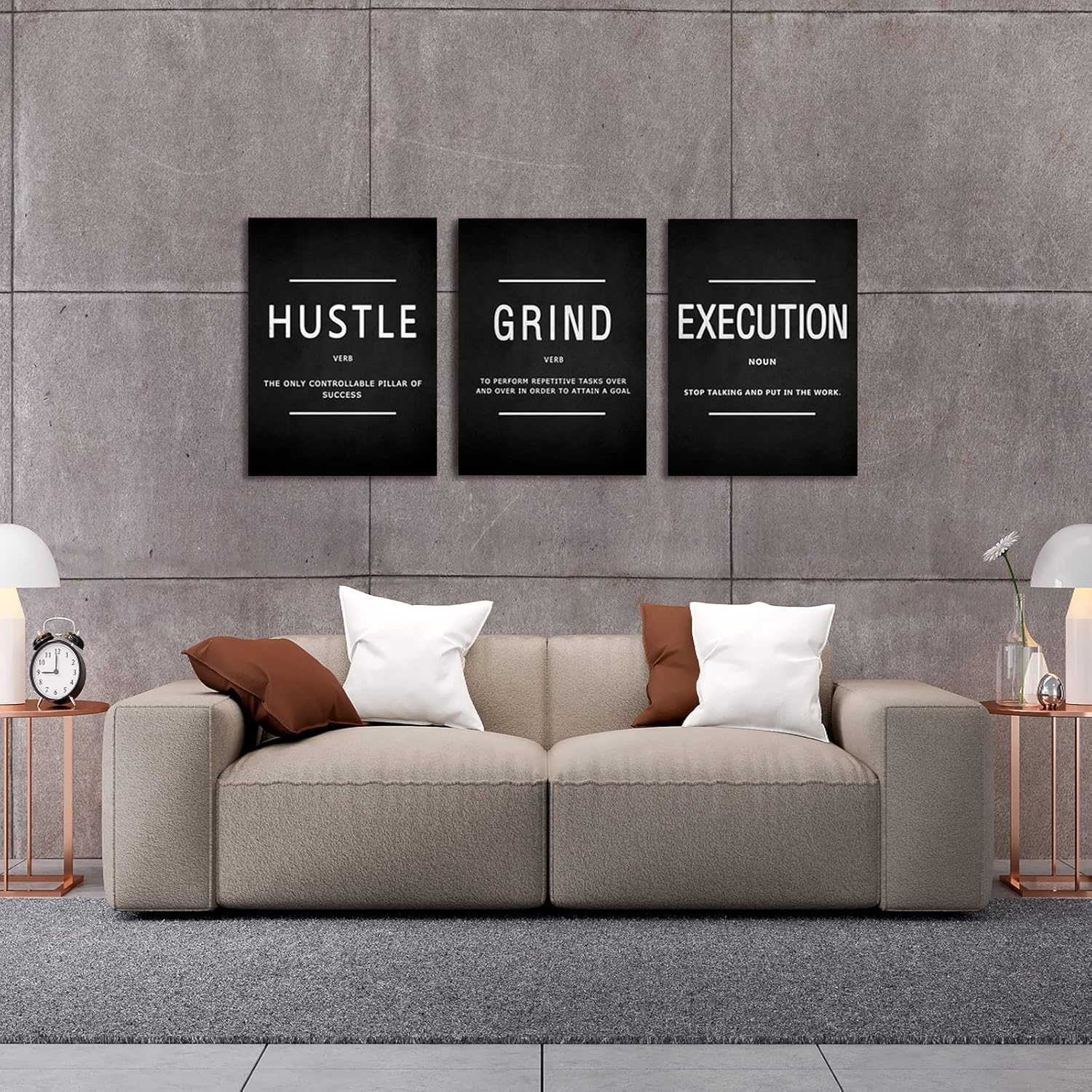 Wrapped Canvas Blue Wall Art — 12x16 - View 4