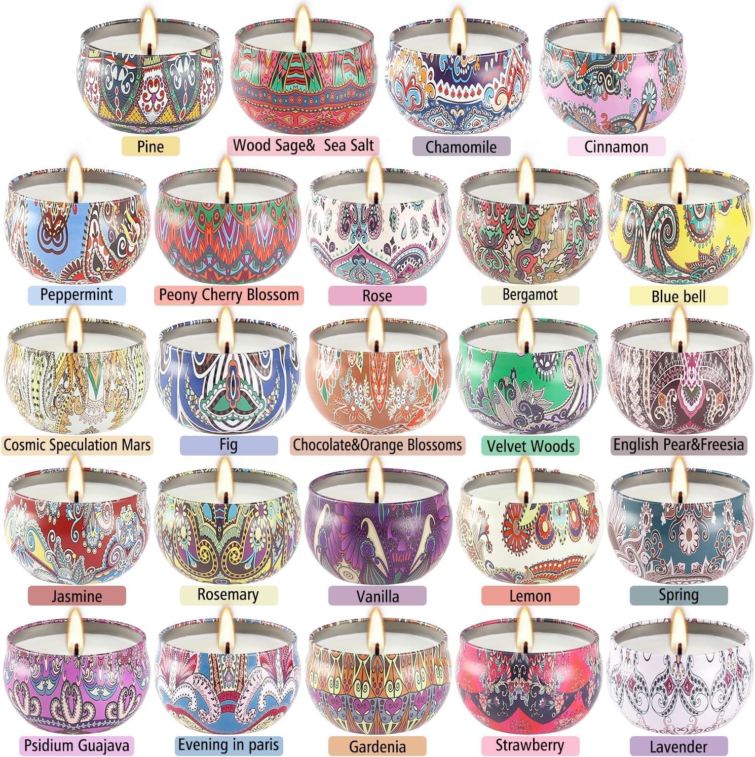 Soy Wax Wax Scented Candle - View 7