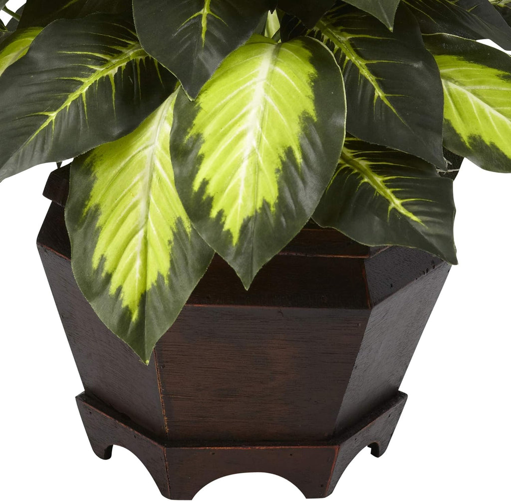 Luxe Wood Faux Plant - View 4