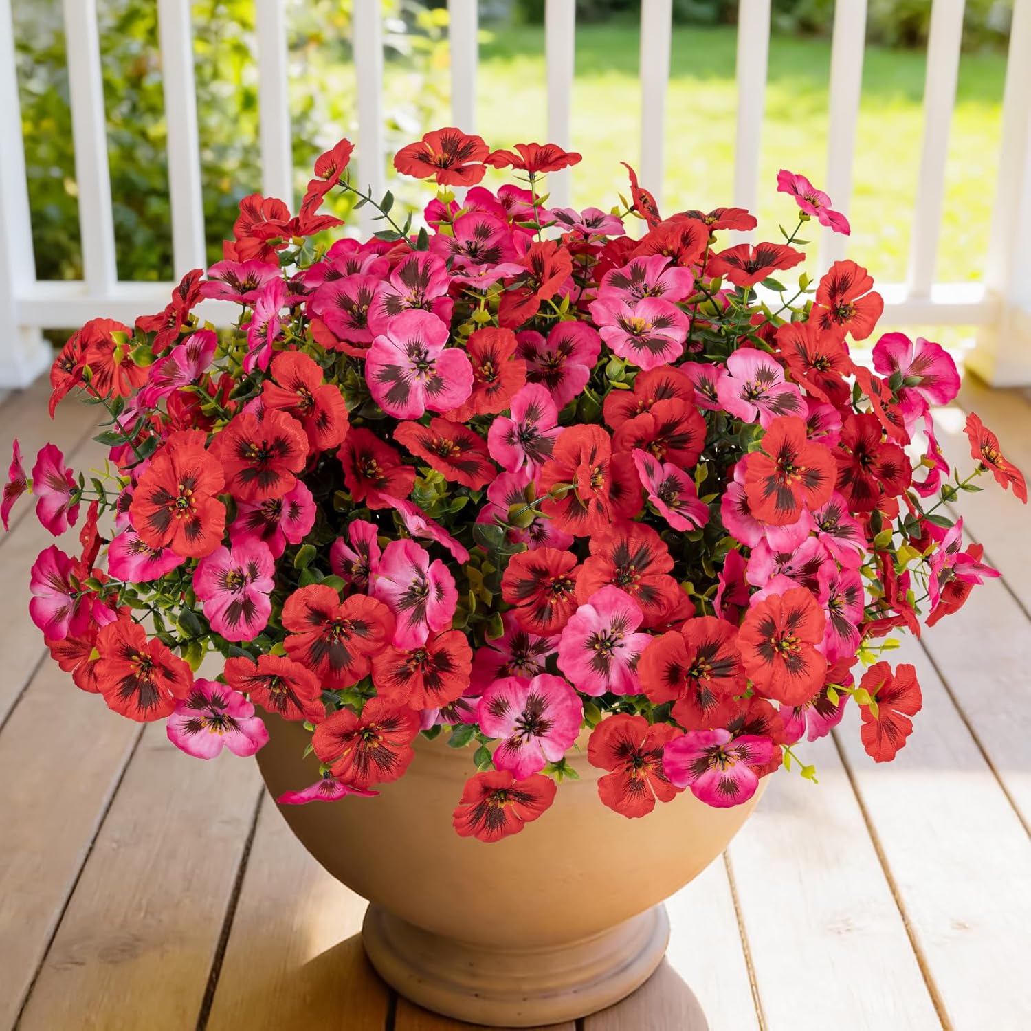 Pink Artificial Flowers — Red Dark Pink