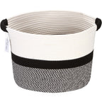 Oval Black Vase — 10" — Large
