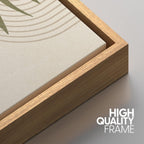 Framed Mid-Century Fabric Wall Art — 24" - View 4