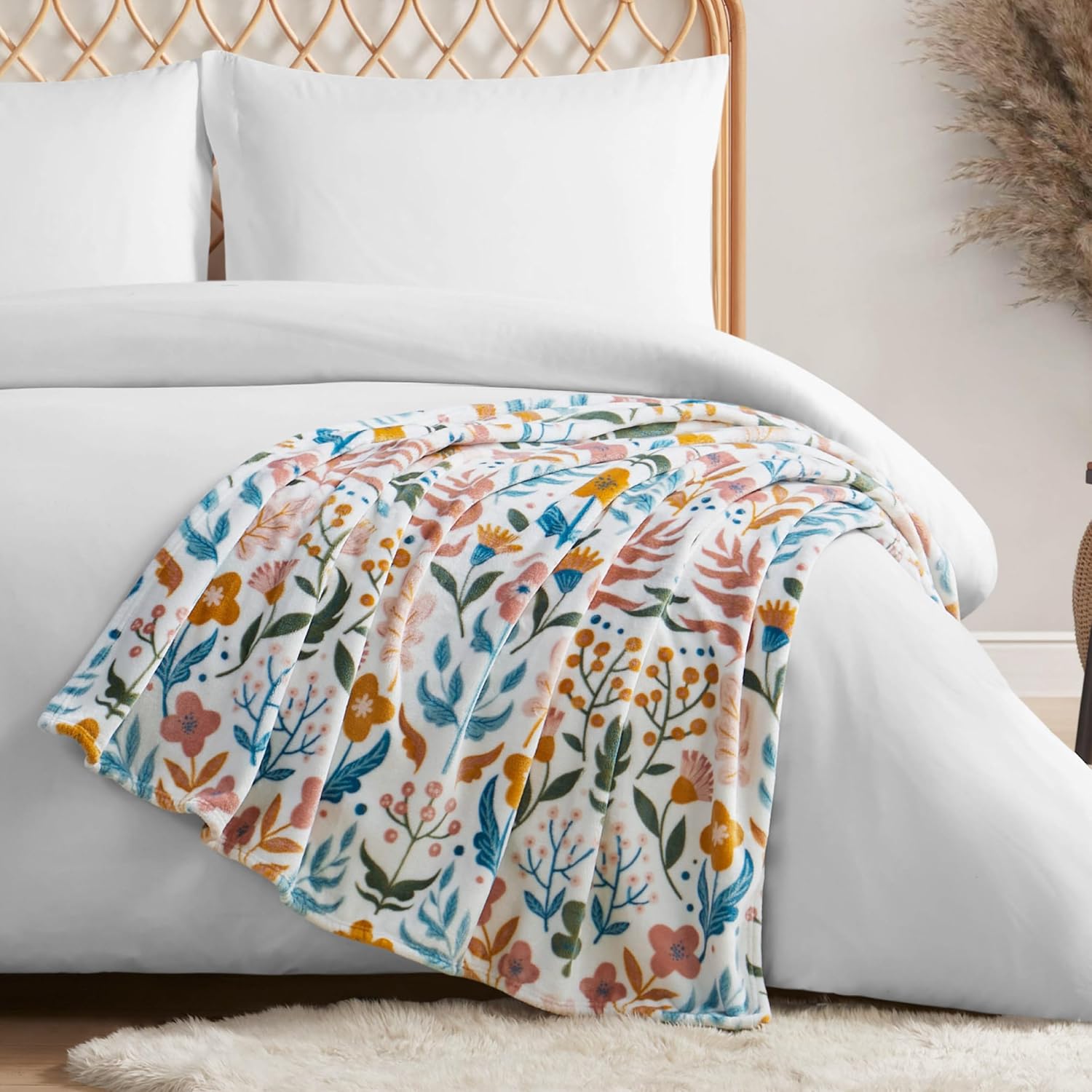 Black Throw Pillow — 50" - View 4