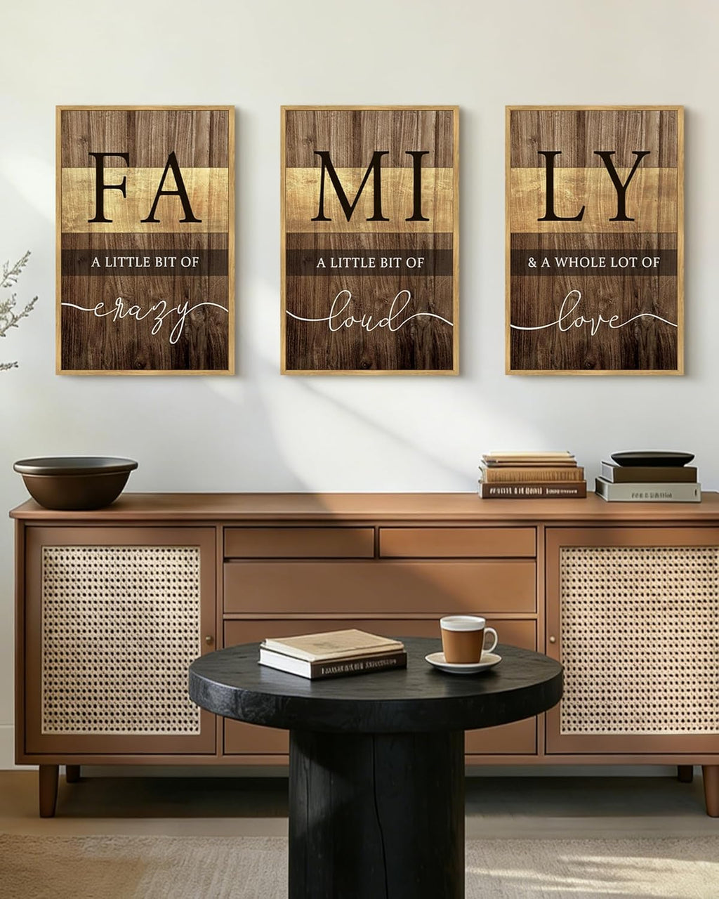 Framed Farmhouse Black Wall Decor — 16x24 - View 6