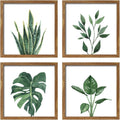 Framed Farmhouse Beige Wall Art — 10" — 8x8 Inch